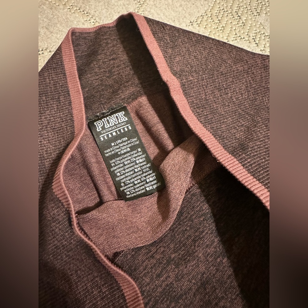 PINK Victoria’s Secret Mauve Seamless Leggings - Picture 3 of 6